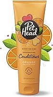 Pet Head Ditch the Dirt Deodorizing Dog Conditioner Orange Scent Vegan Puppy Safe Made in USA 8.4 oz