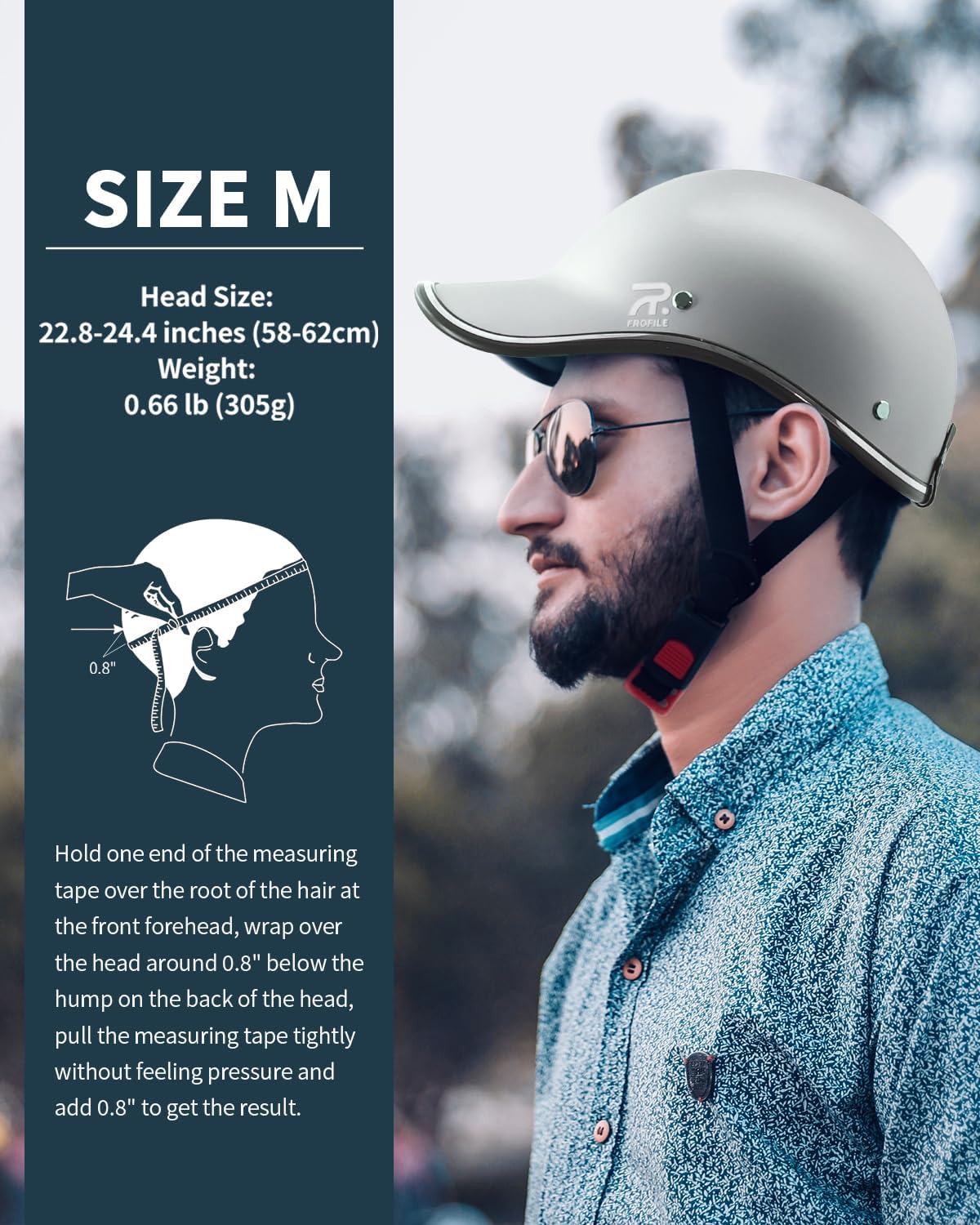 Adult Baseball Cap Helmet - Urban Style for Golf, Low Profile Urban Commute PU Retro Leather Hat for Men & Women