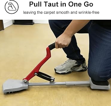 31.5in Kneeless Carpet Stretcher with Storage Bag