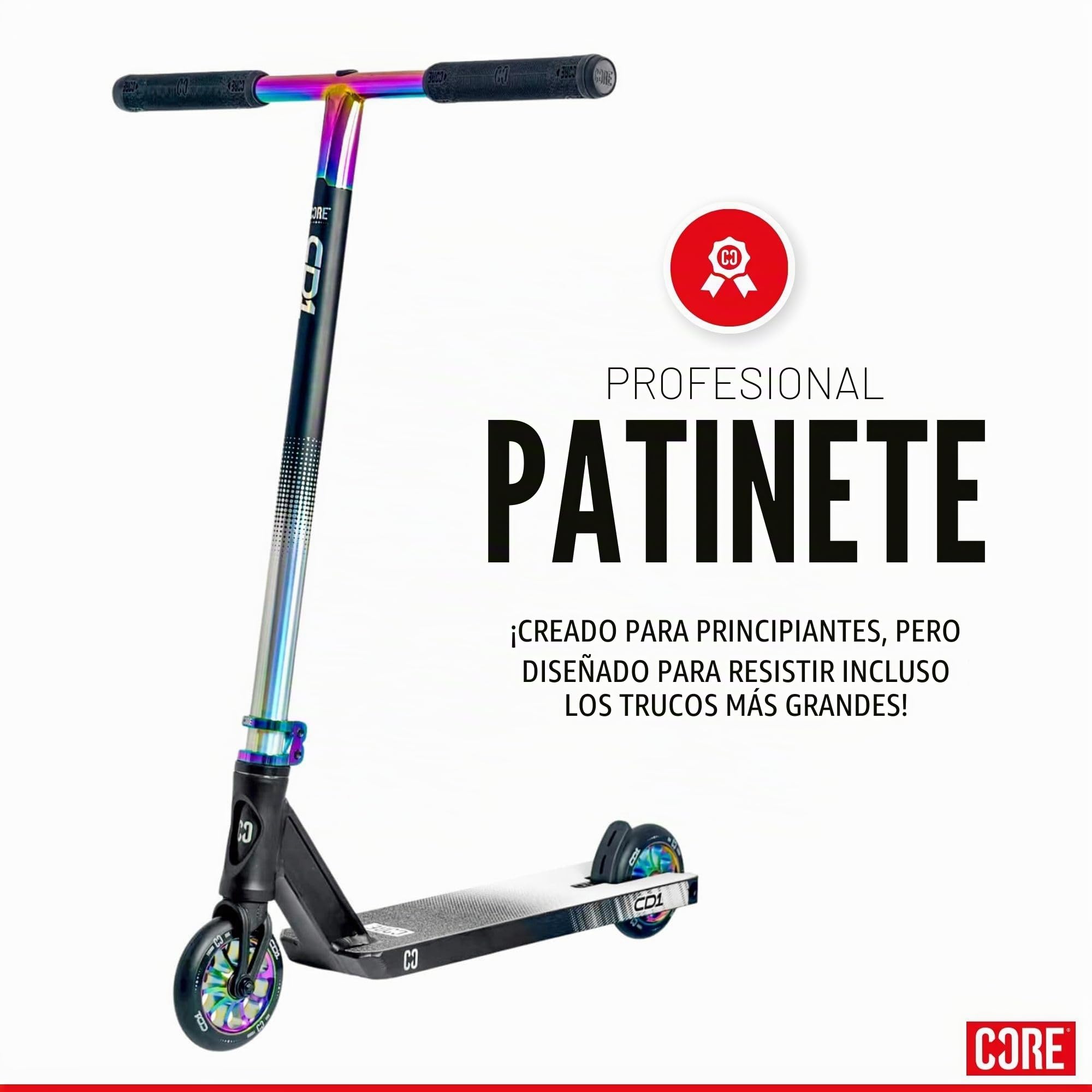 Core CD1 - Patinete Completo para Acrobacias