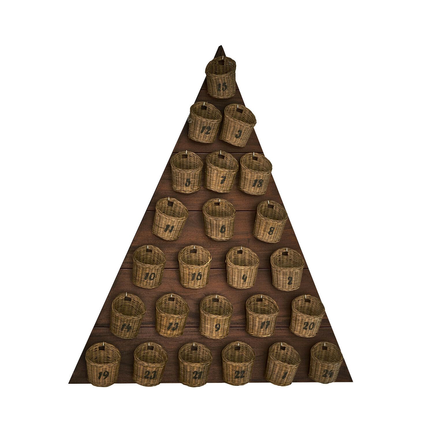 Loberon Adventskalender Veldaen, braun