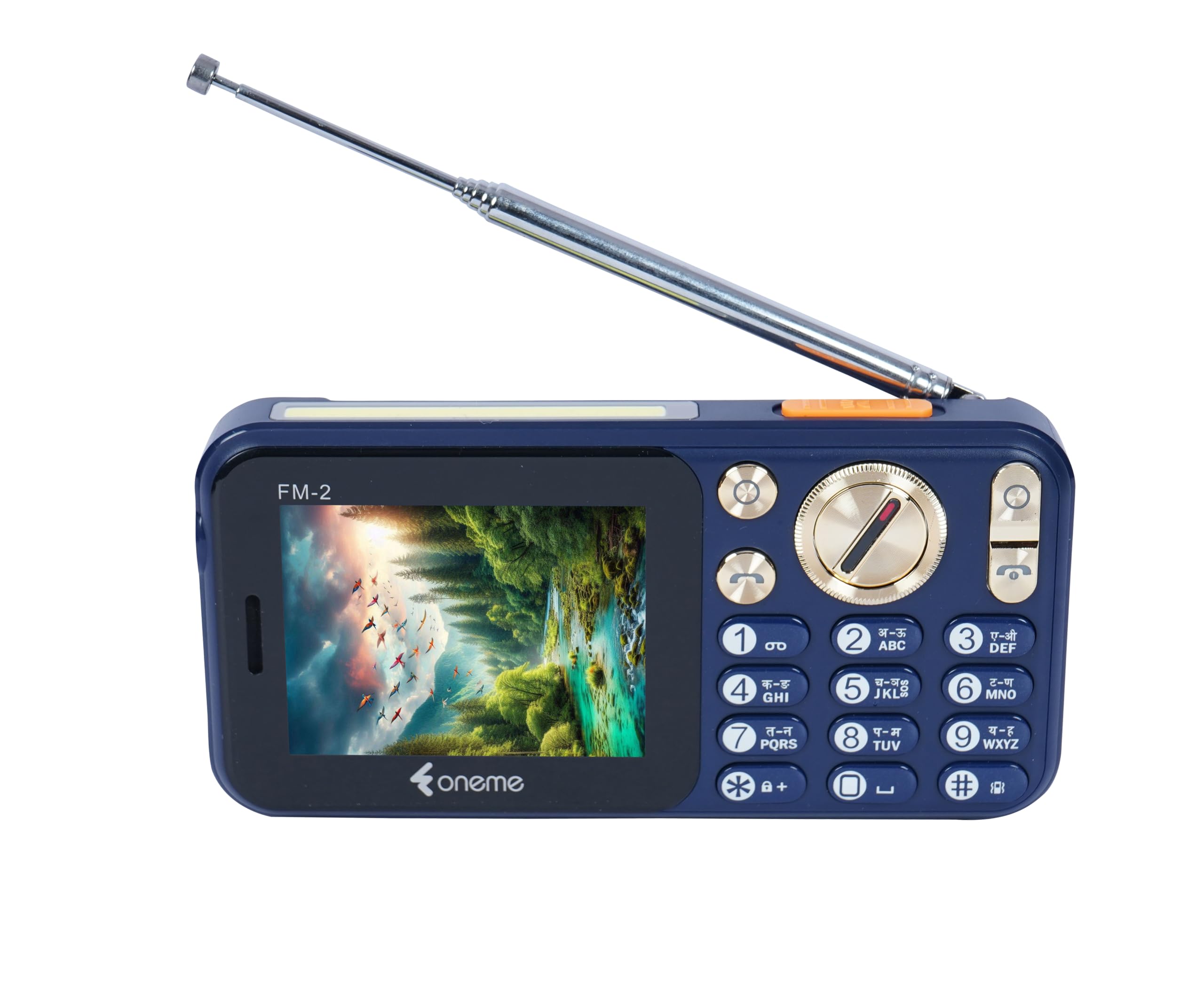 Foneme Bouzouki Dual Sim |Keypad Mobile| with 2.8" Display |Unique Design| Call & SMS Indicator|Big Size |BT Dialer|Voice Changer|Long Lasting Battery|Camera|Feature Phone| Blue-picture-19