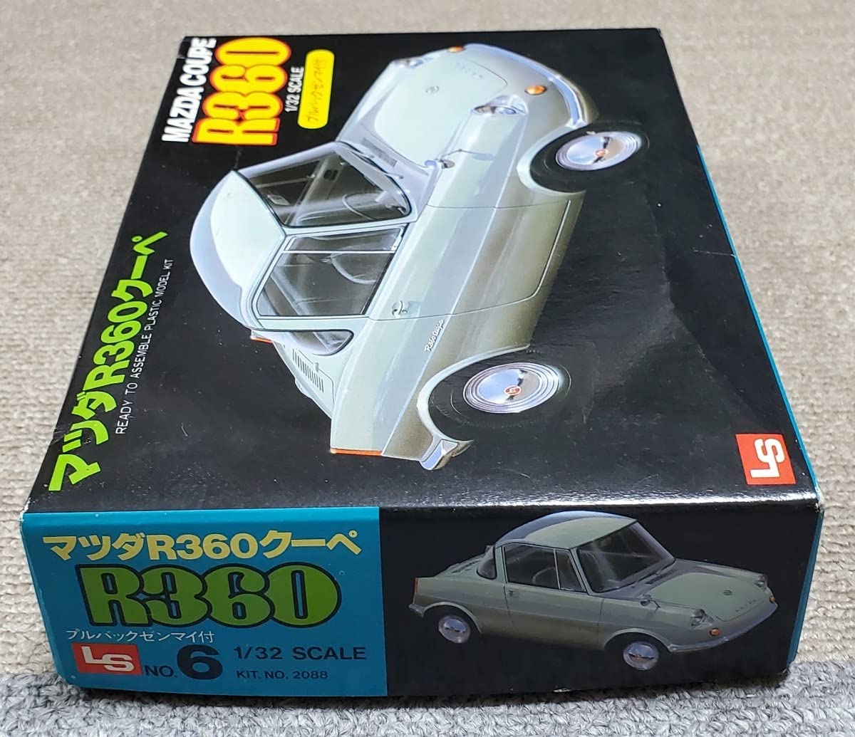 Amazon.co.jp: 旧車プラモデルエルエスLS 製 マツダ R360 クーペ 132