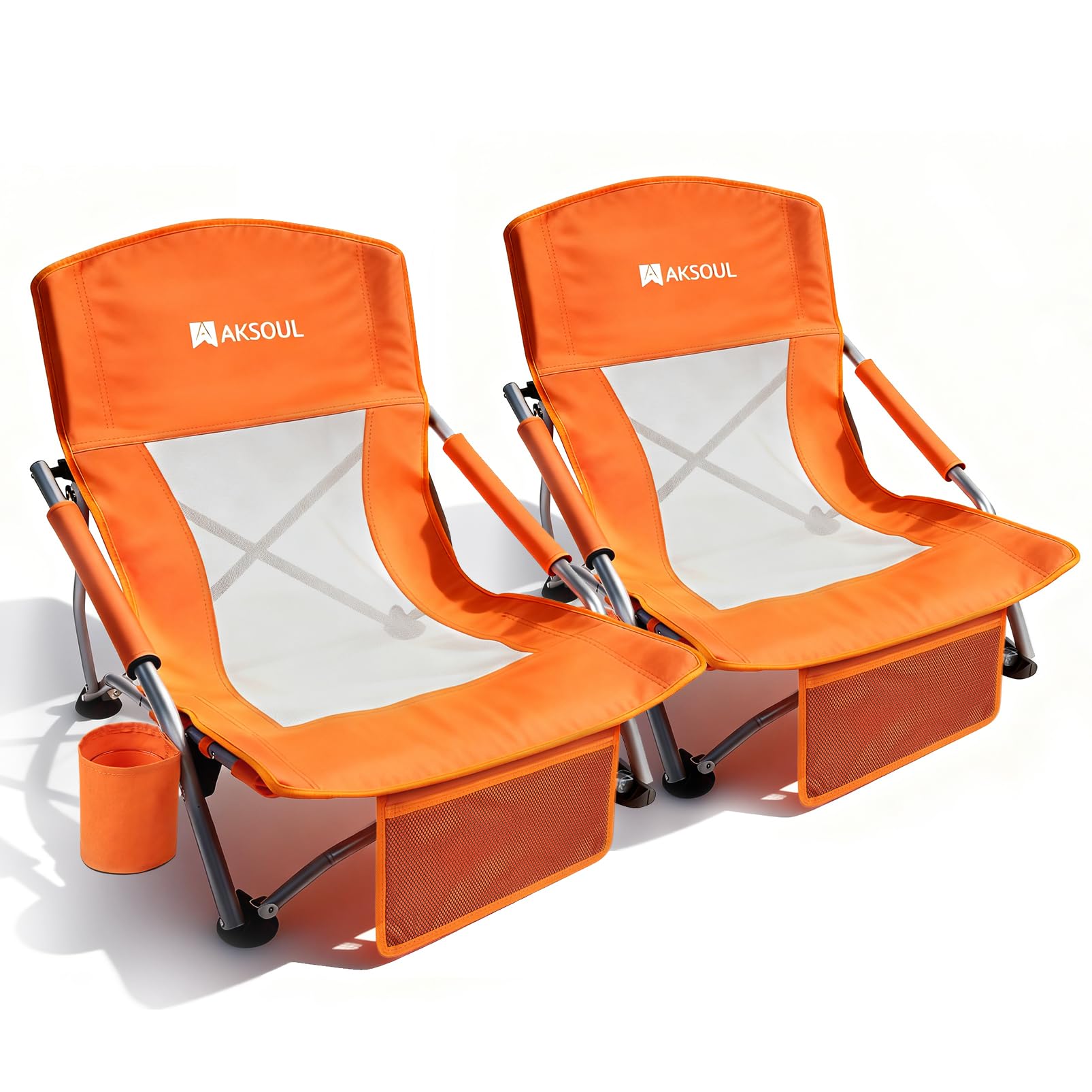 AKSOUL Folding Beach Chair