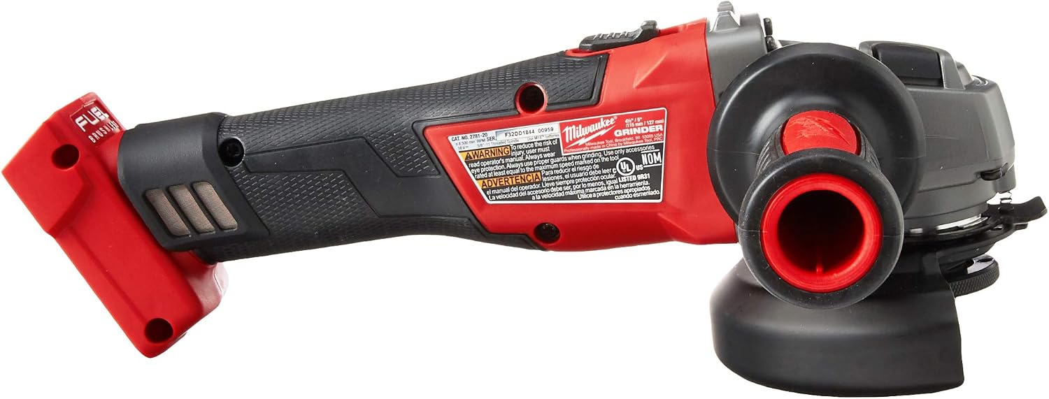 MILWAUKEE'S Cutoff/Grinder, Slide, Bare Tool, 4-1/2 In, Red (2781-20)