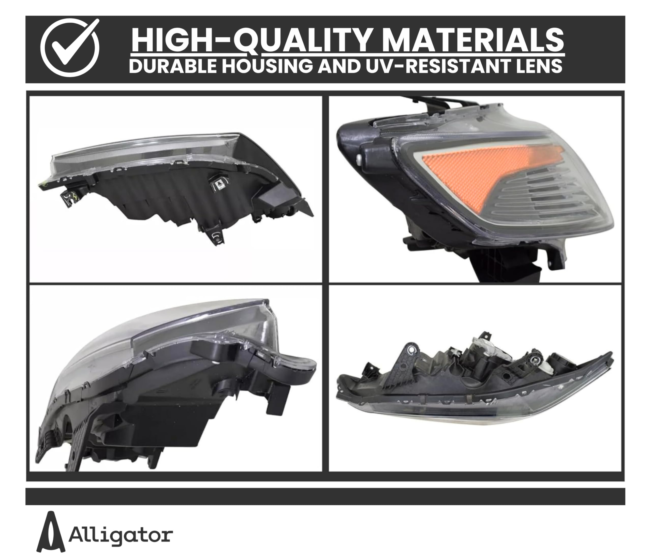 Amazon.com: ALLIGATOR AUTO LIGHTS Headlight Assembly Replacement
