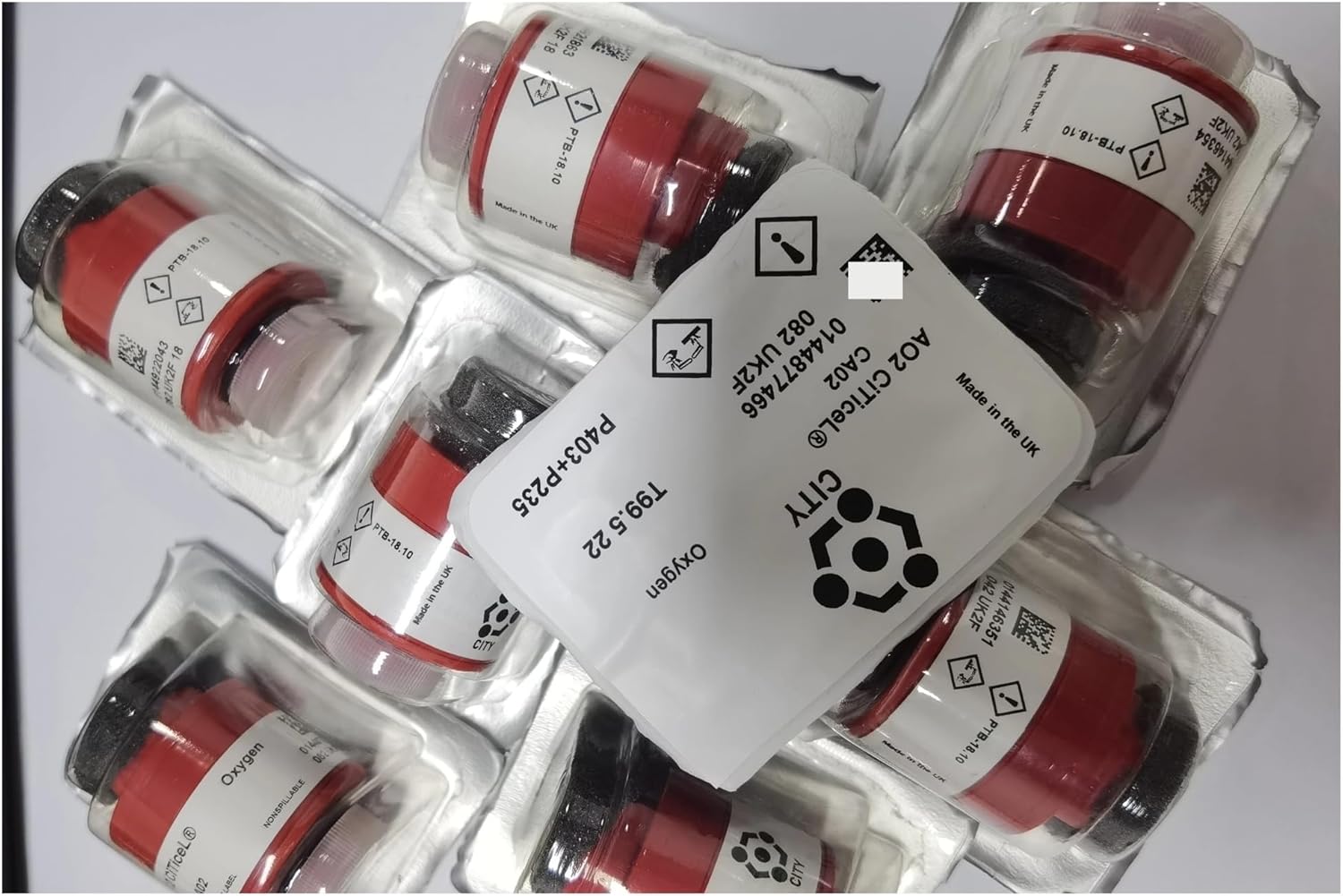 AA428-210 oxygen AO2 sensor gas detector CITY oxygen sensor AO2 PTB-18.10