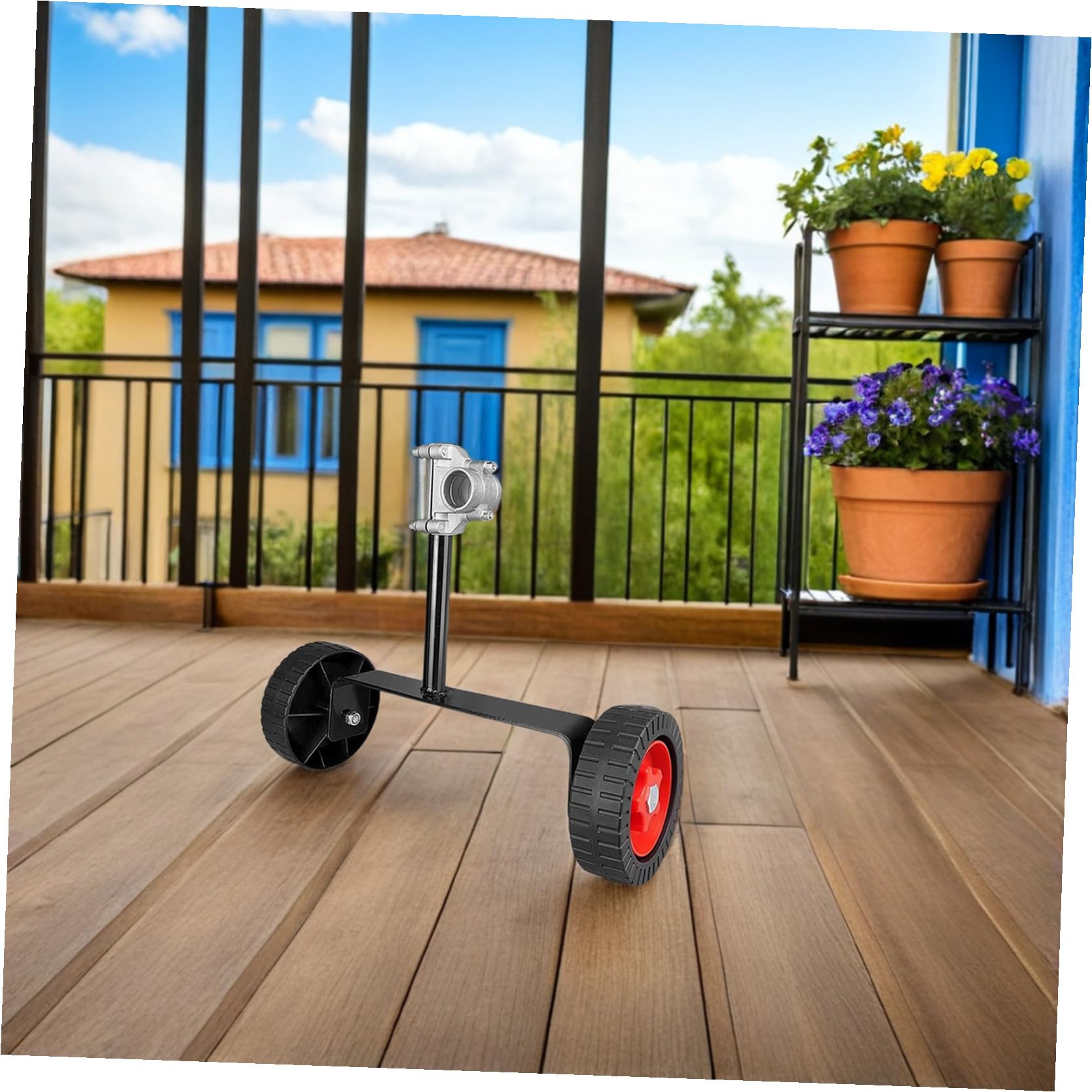 Rueda de Soporte para Desbrozadora de Accesorios para Cortacésped Rueda de Repuesto para Cortacésped para Uso Jardín