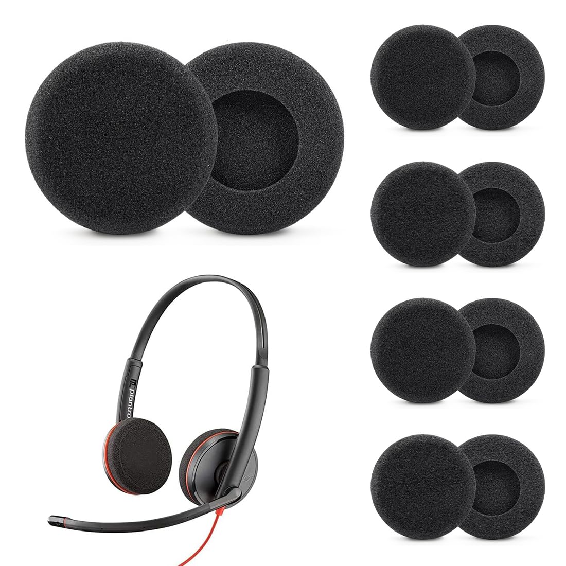 Cuscinetti auricolari di ricambio per cuffie Sony MDR-XB400 Cuscinetti auricolari di ricambio per cuffie Sony MDR-XB400