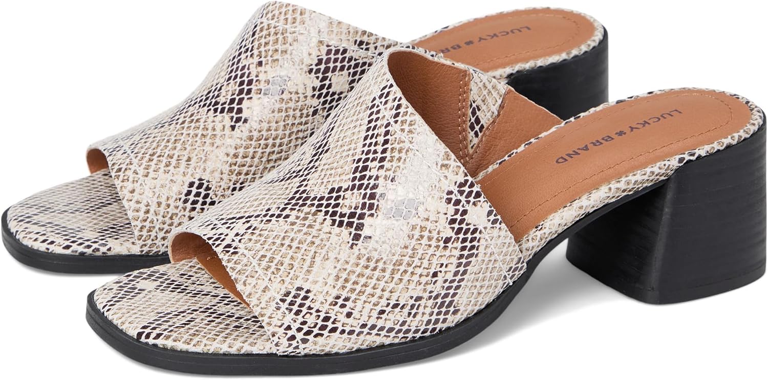 Lucky Brand womens Jamira Asymmetrical Mule