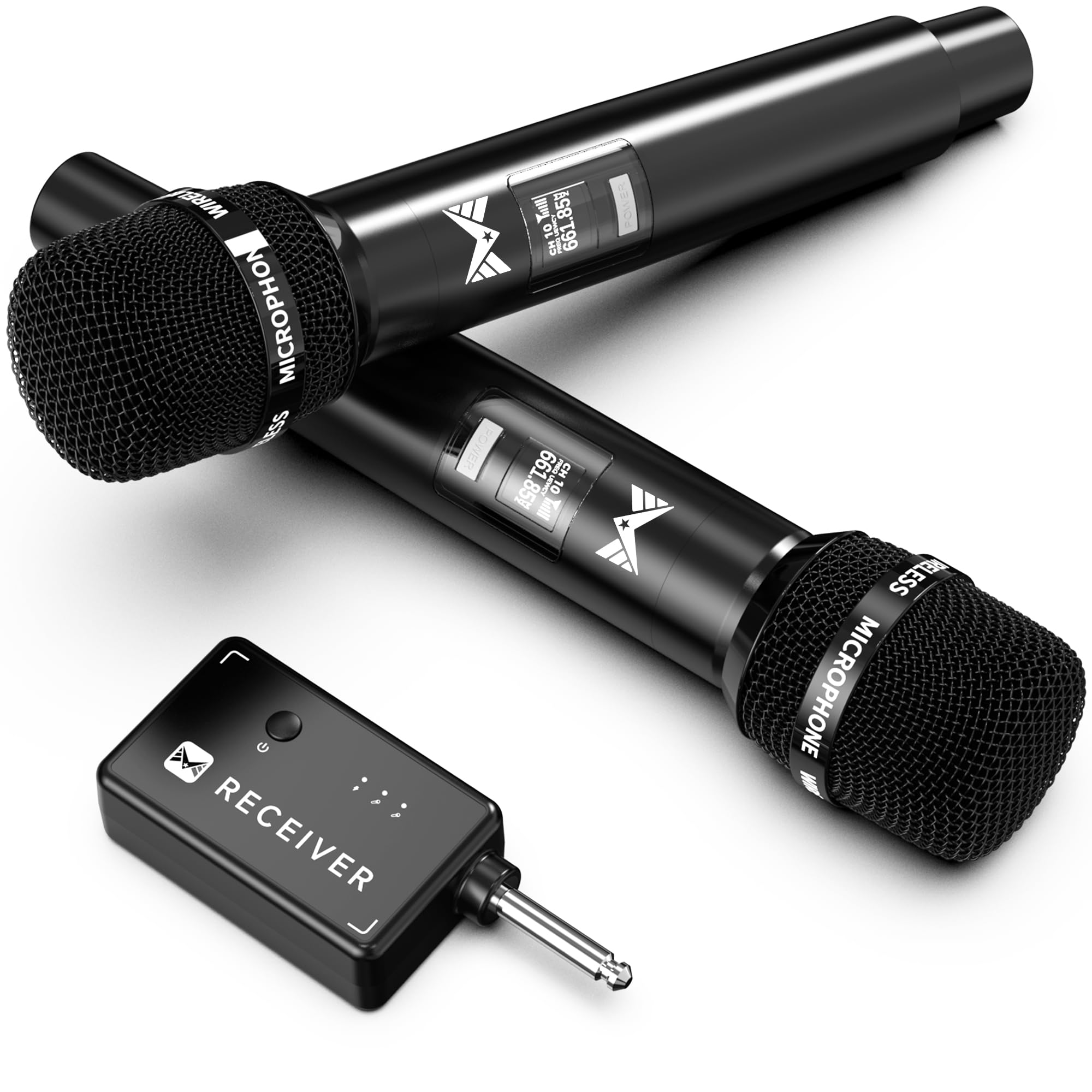 Wireless Microphones, Wireless Microphone with One-to-One Chip Connection, Less latency,…