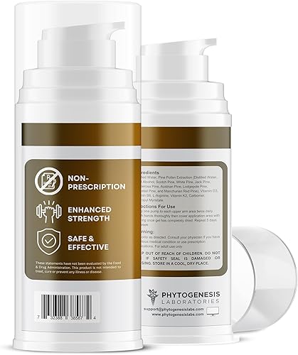 Miniatura 3 de ANDROGENESIS Fórmula mejorada  Gel de apoyo bajo T  Booster T para hombres  Recuperación muscular, potenciador de energía, envejecimiento saludable