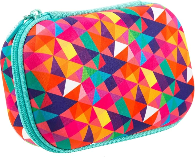 ZIPIT Estuche colorido para niñas, linda caja de lápices estética para la escuela | Estuche rígido de gran capacidad, lavable a máquina, cierre de cremallera seguro, capacidad para 60 bolígrafos y lápices, material a prueba de grietas