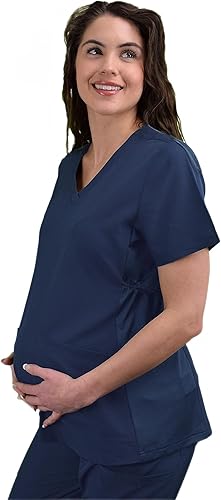 Camiseta médica de enfermería médica con cuello en V para mujer GT Performance