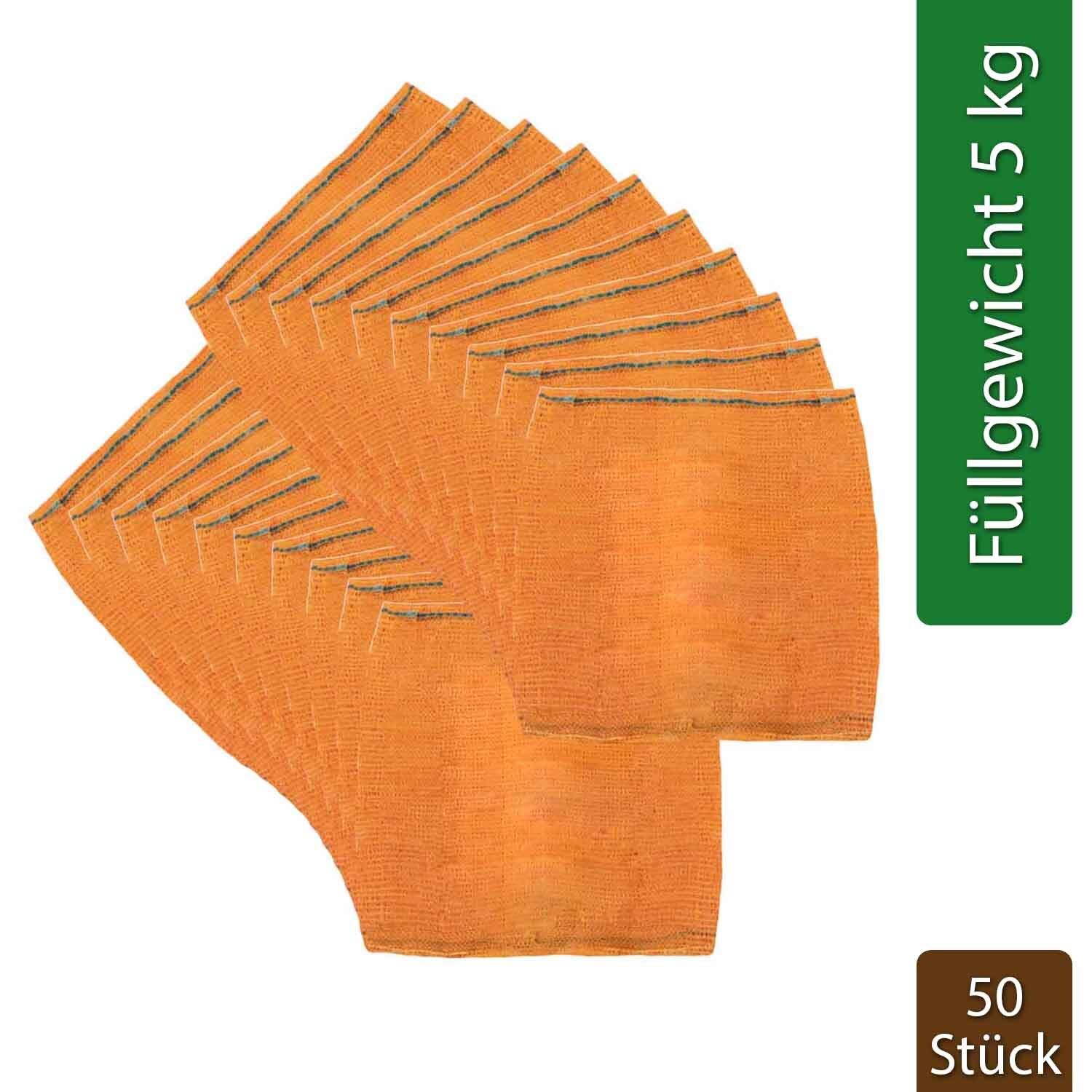 Psyqtsuary Sacchetti Rete Per Patate E Verdure - 5 Pezzi, 26x47cm, Con Cordino, Rosso - Foto 6