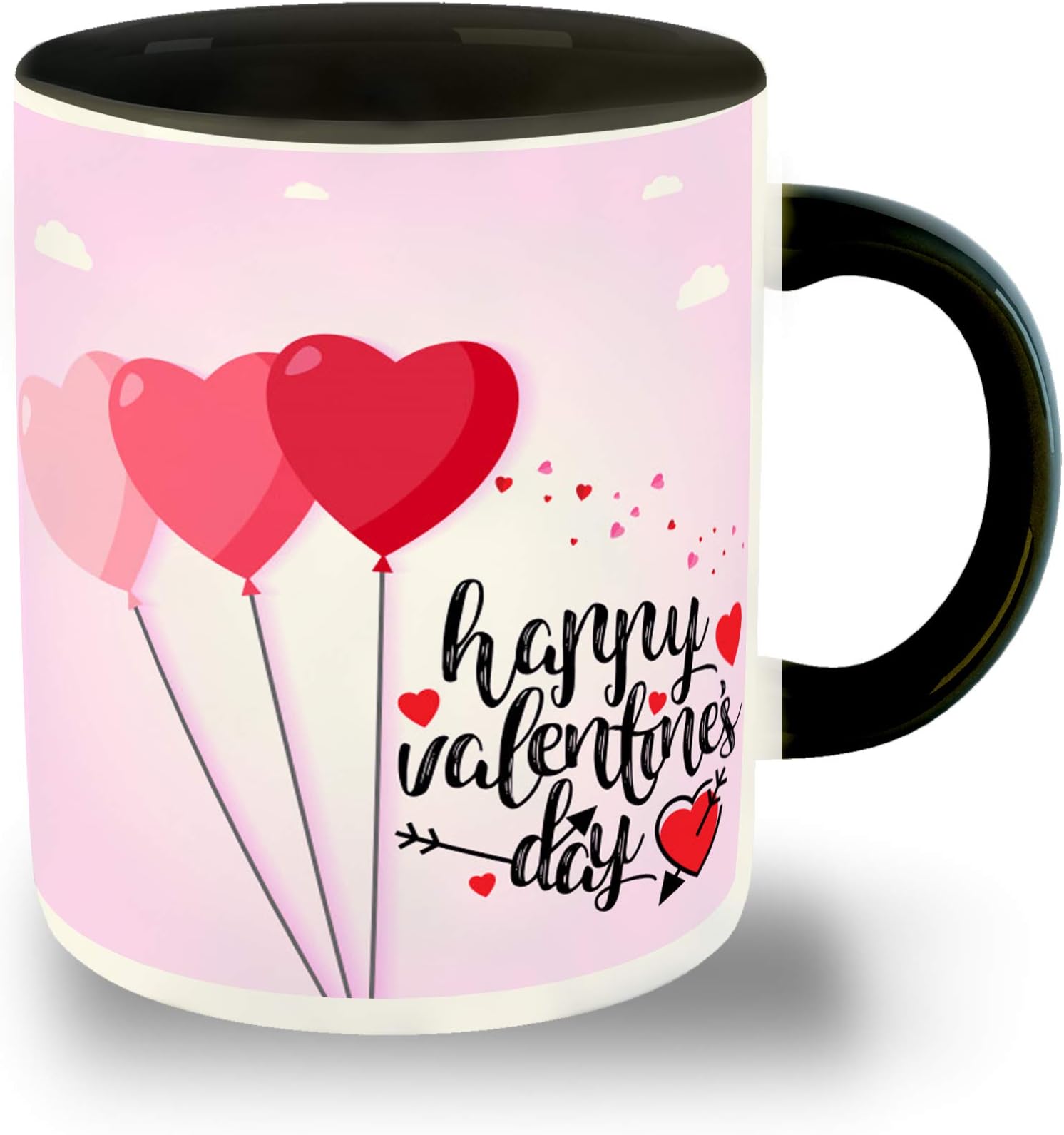 Whats Your Kick|Love|Anniversary|Birthday|Couple|Valentine Printed Black Inner Colour Ceramic Coffee Mug- Gift for Girlfriend|Husband|Wife|Boyfriend, Best Gift, Lover Gifts, Unique Gifts (Multi 7)