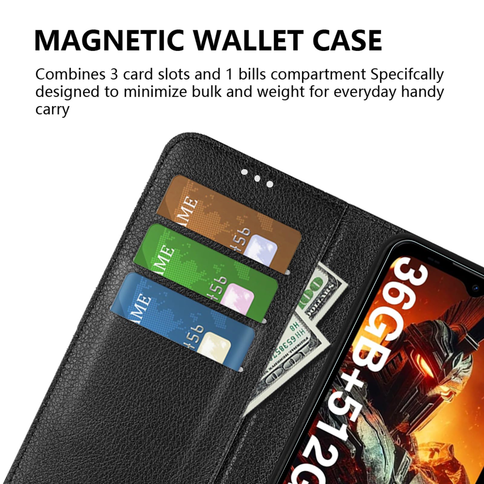 MEMELOKA Cover + Vetro Temperato Per DOOGEE Vmax Plus / Pro 2024 | Custodia Sottile TPU Anti-Ingiallimento Trasparente + 2 Pellicole