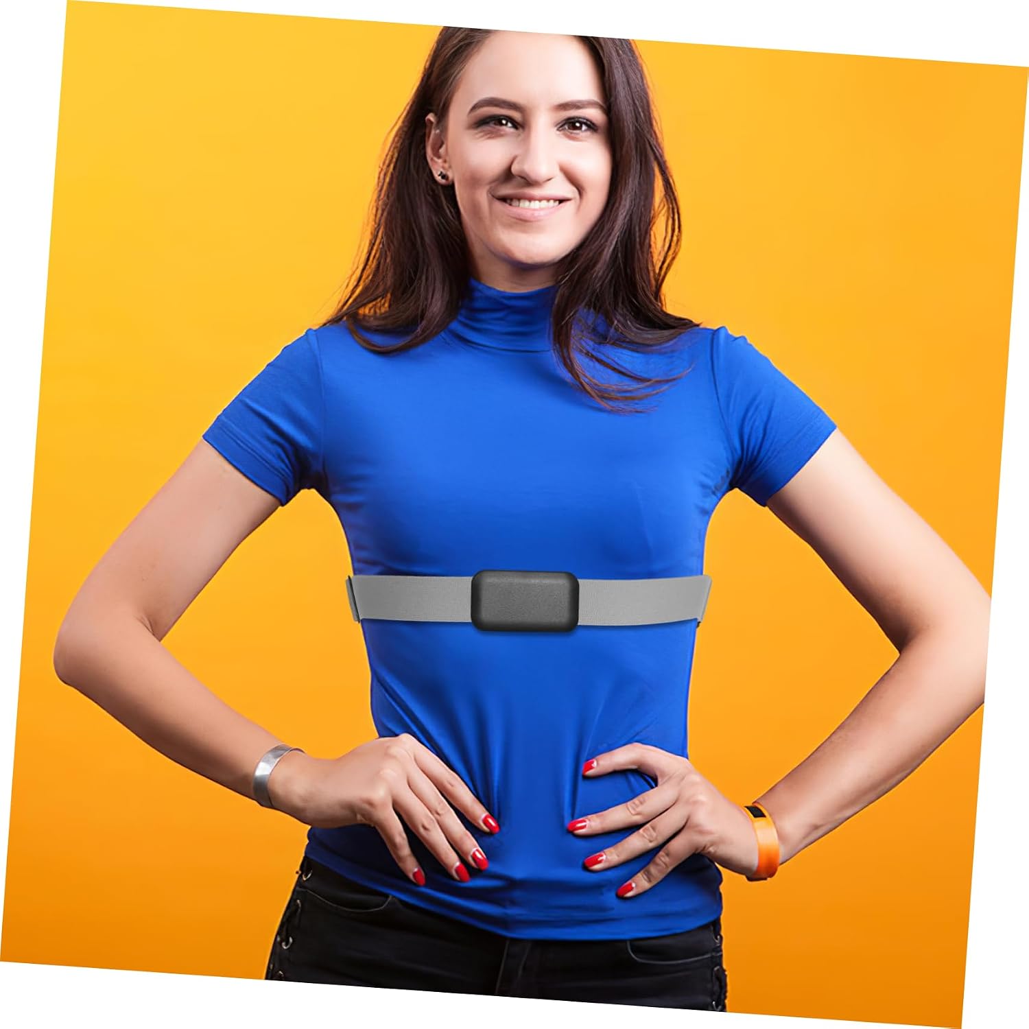 Adjustable Chest Monitor Sports Sensor Strap Elastic Sports Chest Strap