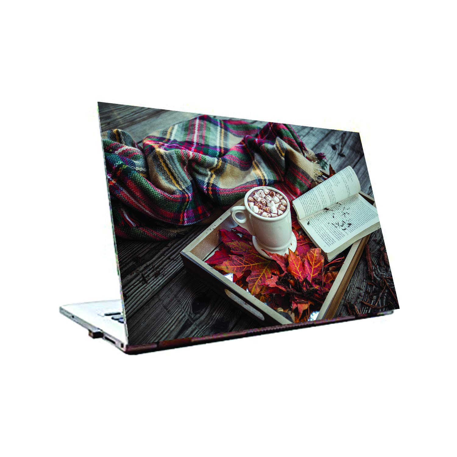 Namaste Home 14 inch Laptop Skin - Cafe Style - for Restaurant & Cafe - Cafe Style Laptop Skin - Laptop Sticker - HD Quality.