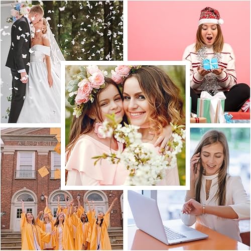 Miniatura 8 de Bluboon Neceser de viaje, bolsa de maquillaje portátil, organizador de cosméticos para mujeres y niñas, Pana Fresas Púrpura