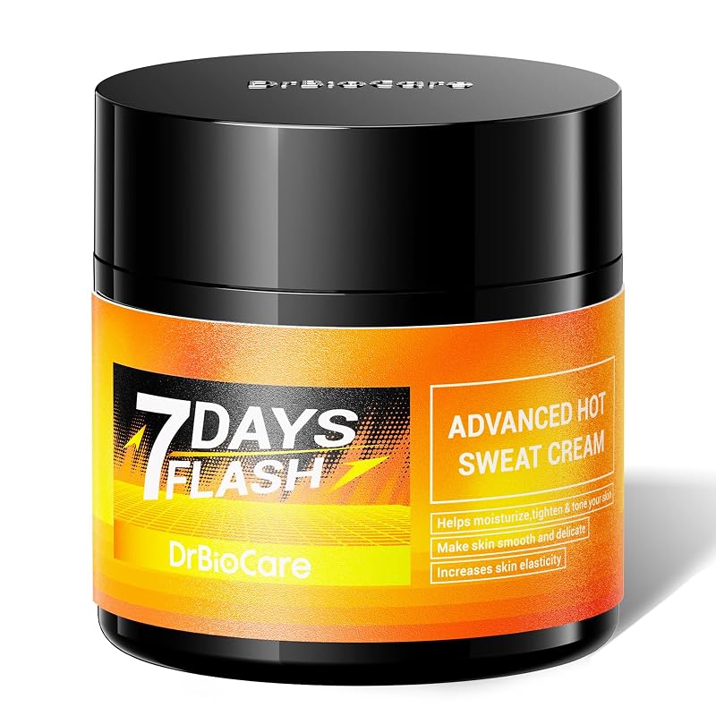 DrBioCare Advanced Hot Sweat Cream, Natural Sweat Enhancer Cream for Men and Women 1 Bottle