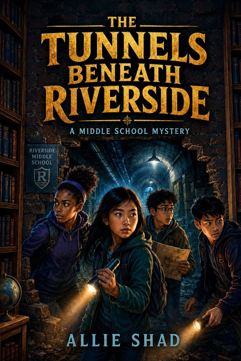 The Tunnels Beneath Riverside: A Middle School Mystery (The Middle School Mystery Series)