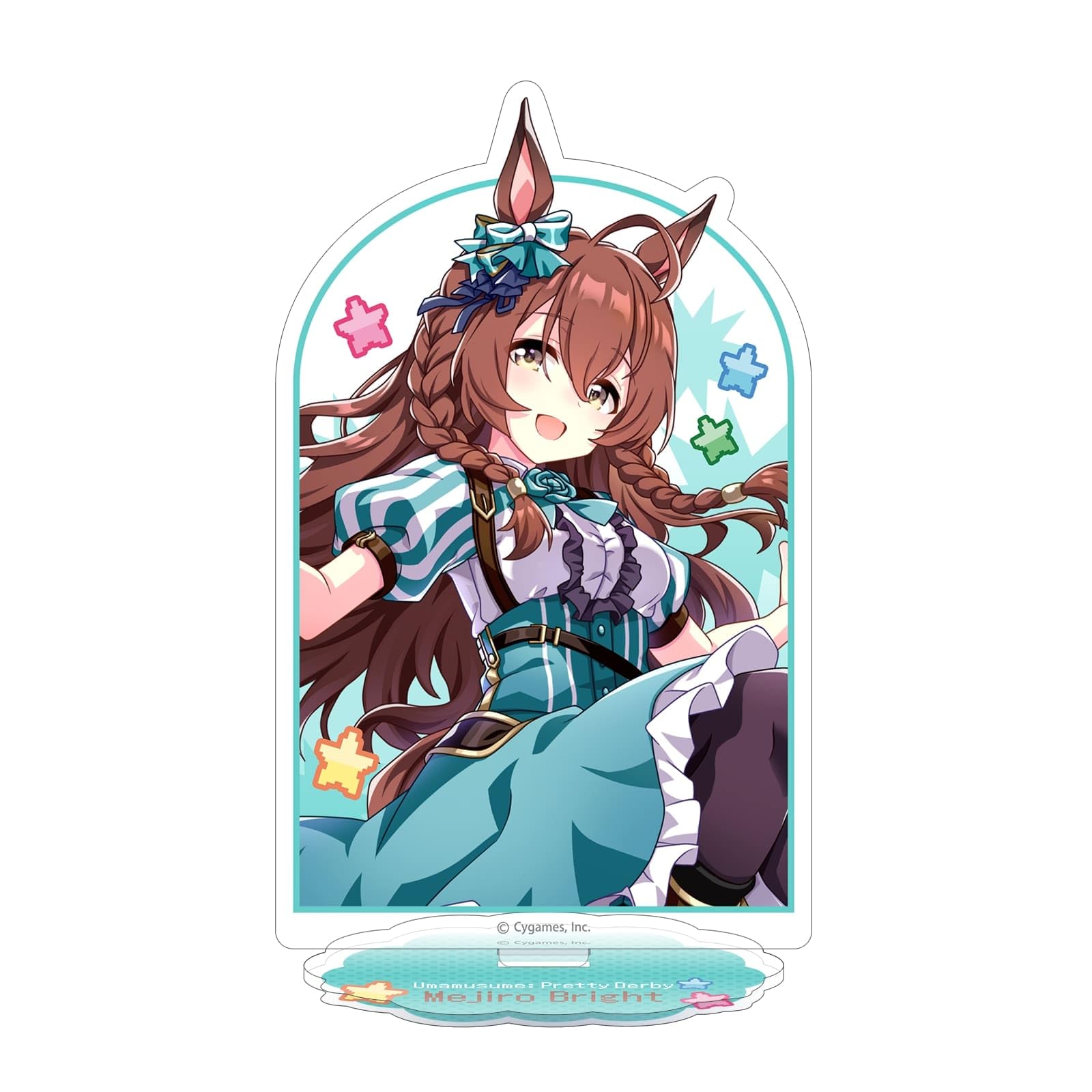 ウマ娘 メジロブライト 熱血ハチャメチャ大感謝祭 缶バッジ BOX】ウマ娘 プリティーダービー キャラバッジコレクション／B