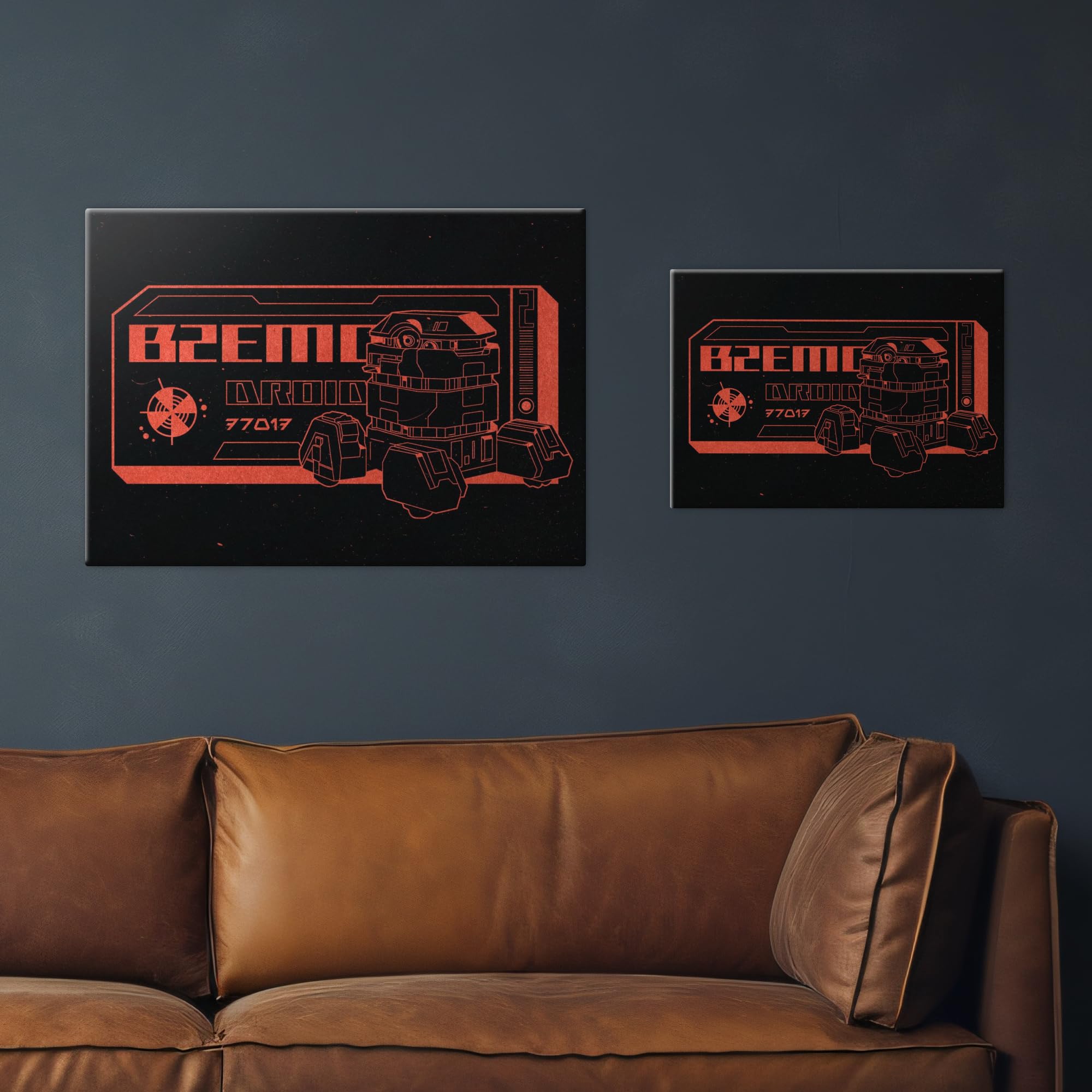 Displate Star Wars Poster da Parete Moderni B2EMO Decorazione da parete Poster decorativi per camera da letto Supporto magnetico 45 x 32 cm