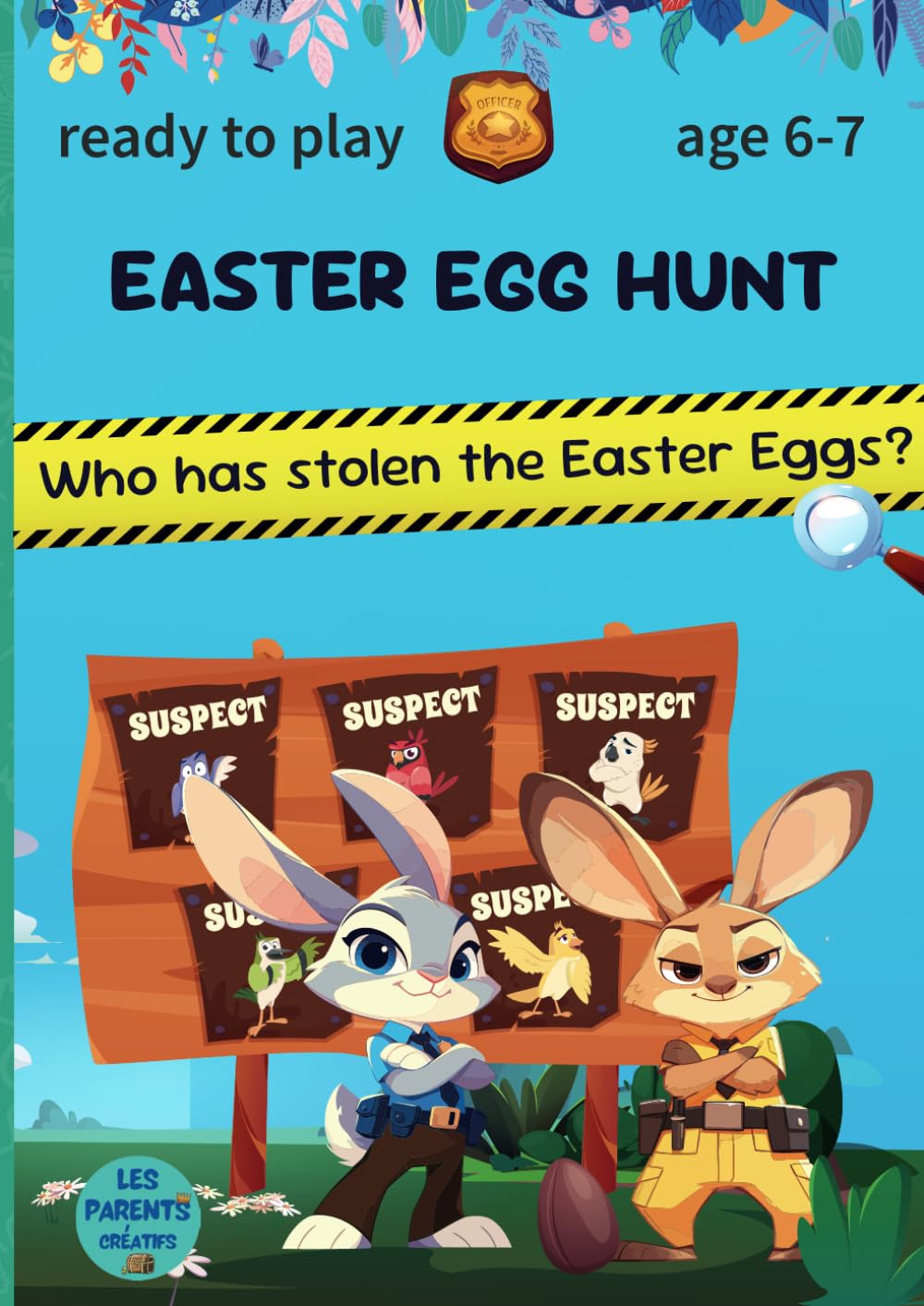 Easter egg hunt: Who has stolen the Easter Eggs? - age 6-7: Ready to play - indoors and/or outdoors