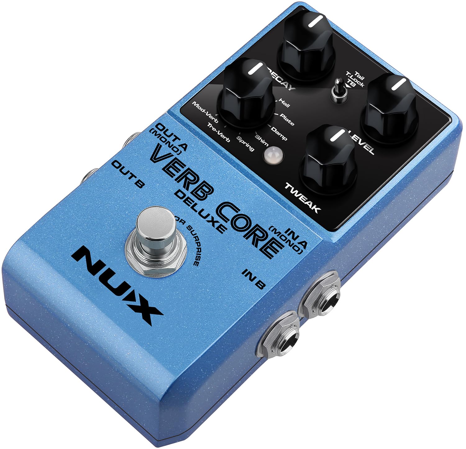 【即日発送】NUX VERB CORE リバーブ Amazon.co.jp: NU-X | Verb Core デラックスペダル 8種類のリバーブ