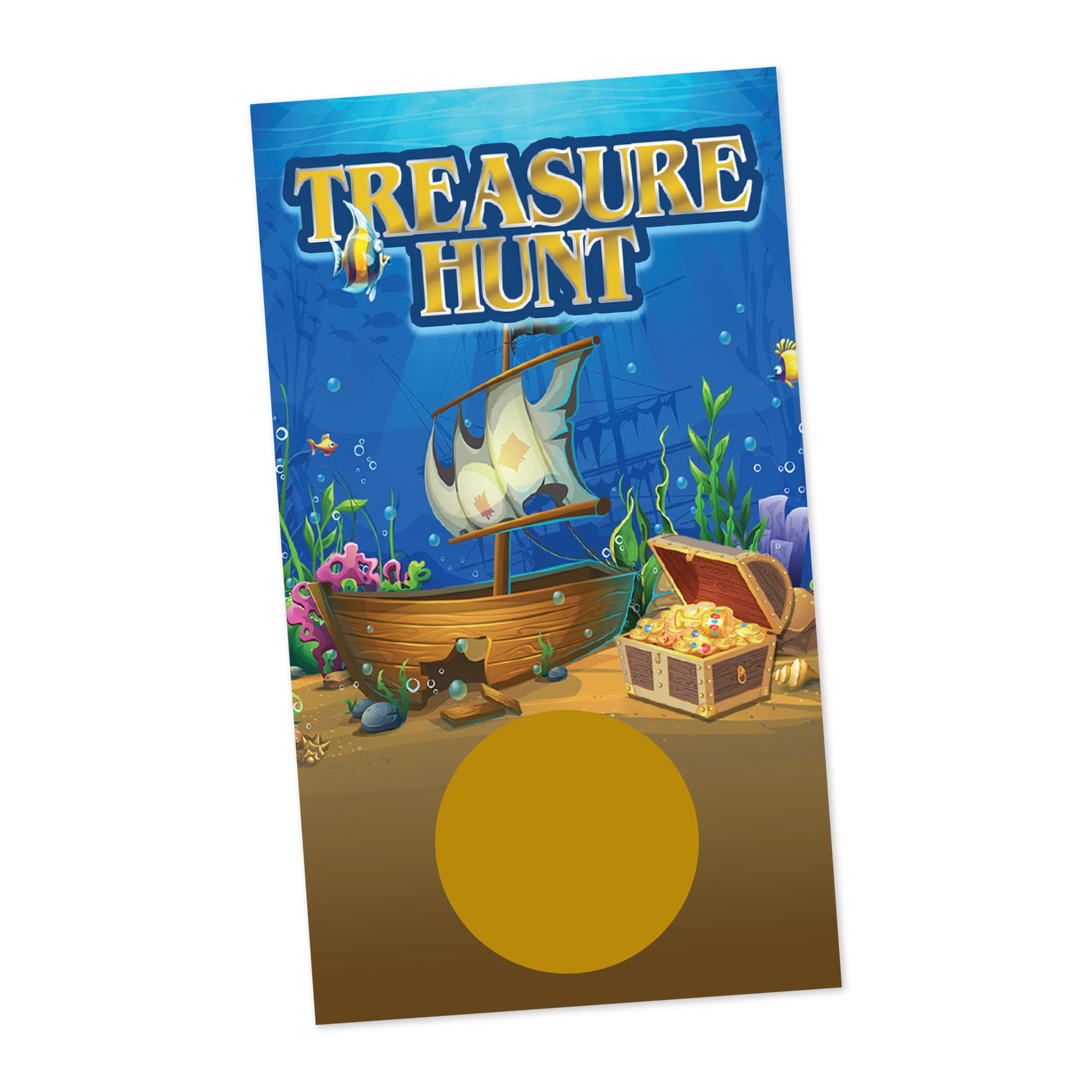 Amazon.com: Treasure Hunt Scratch Off Cards - (30 Pack) - Scratch & Win Game  for Adults & Children - Scratch Off Raffle Tickets for Parties - Party Game  Supplies : Toys & Games