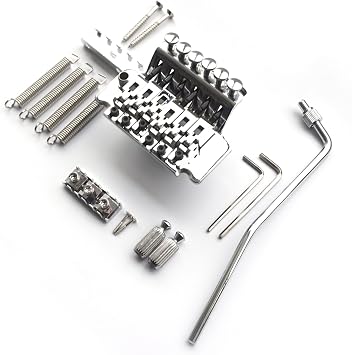 Floyd Rose Licensed Tremolo System   Double locking   Full Kit   Chrome