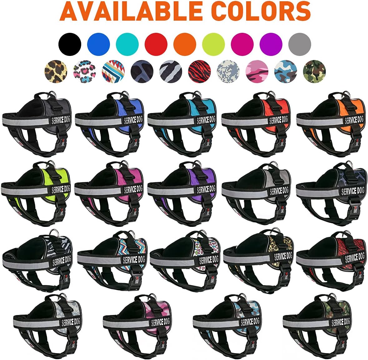 Dogline Unimax Service Dog Vest and Free Service Dog ID Badge with ADA Law, X-Small, Red : Pet Supplies