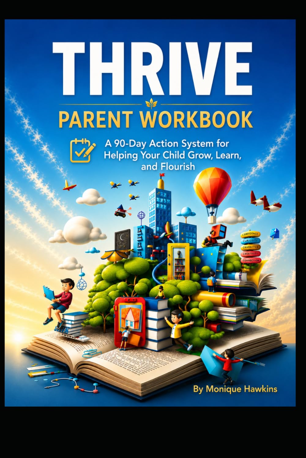 Thrive Parent Workbook: A 90-Day Action System for Helping Your Child Grow, Learn, and Flourish
