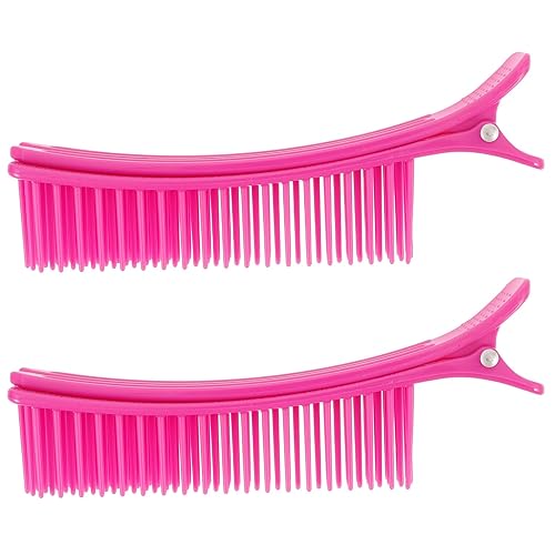 2pcs Hair Section Clips for Curly Hair Root Styling Duckbill