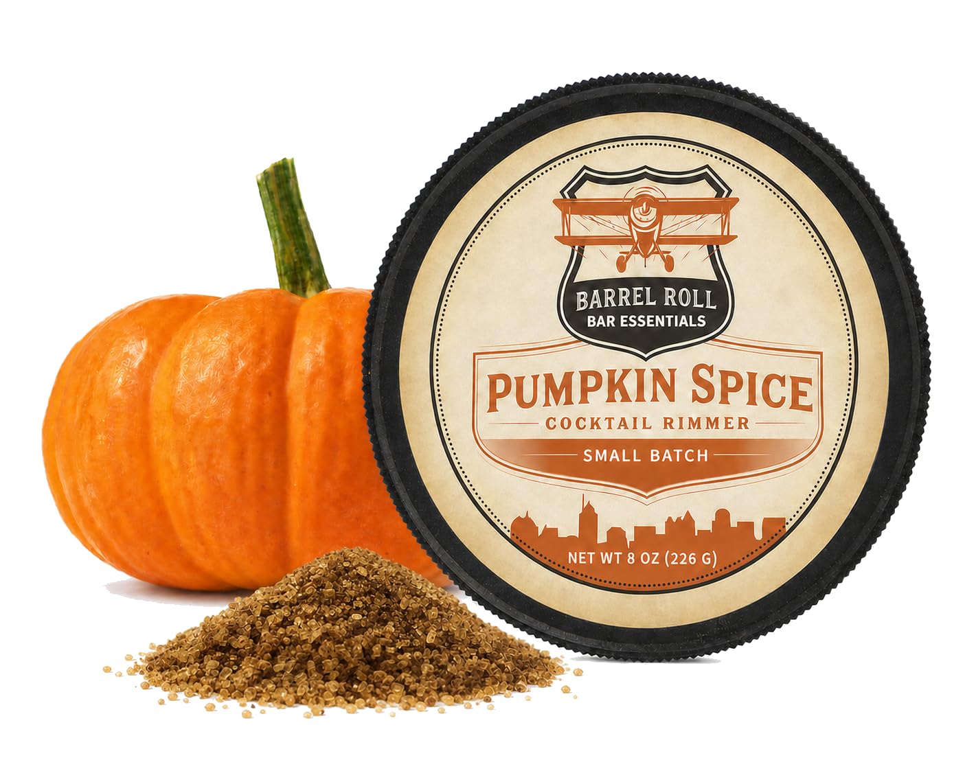 Pumpkin Spice Cocktail Rimmers - Fall Drink Garnishes -1