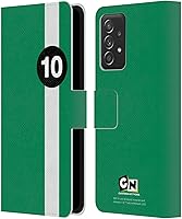 Vista 7 de Head Case Designs Officially Licensed Ben 10: Alien Force Omnitrix Graphics Leather Wallet Case Compatible with Samsung Galaxy A53 5G (2022)