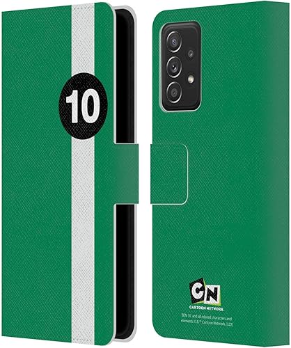 Head Case Designs Officially Licensed Ben 10: Alien Force Ben's Jacket Graphics Leather Wallet Case Compatible with Samsung Galaxy A53 5G (2022)