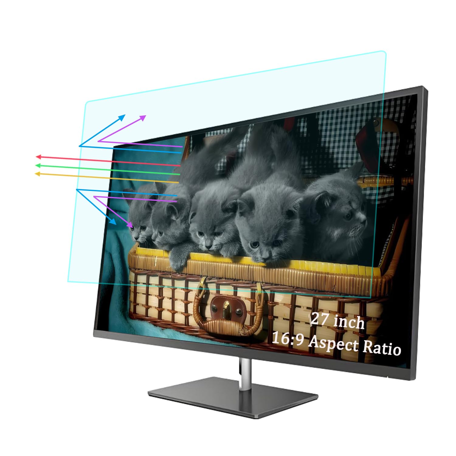 i-Tensodo 27 Inch Anti Blue Light Screen Protector For Universal 27