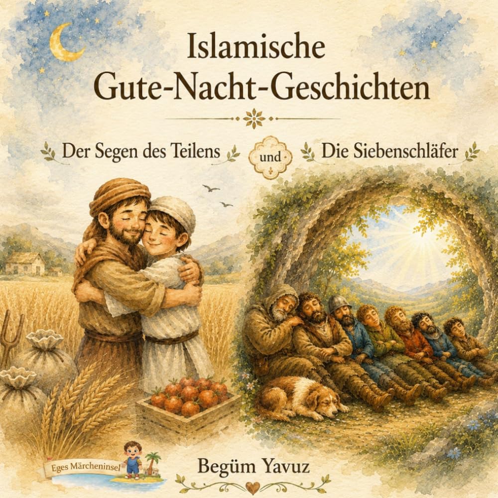 islamische Gute-Nacht-Geschichten: Der Segen des Teilens und die Sieben Schläfer