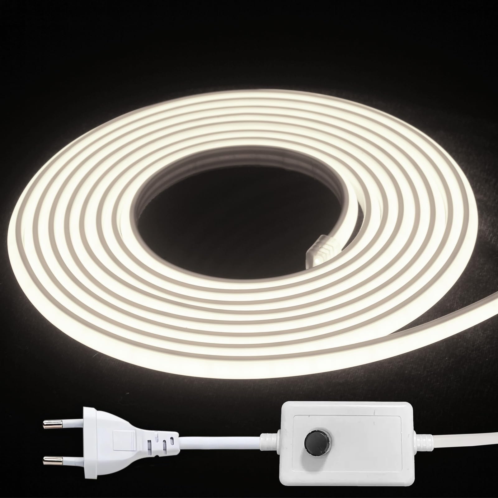 Striscia LED COB 220V IP65 Dimmerabile (4000K, 7m)