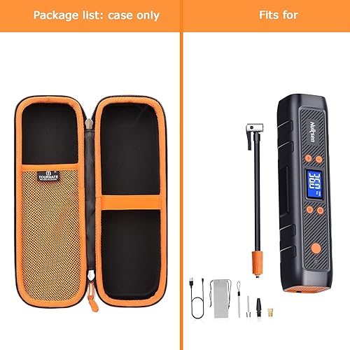 Miniatura 5 de Tourmate Funda rígida para inflador de neumáticos Nulksen compresor de aire portátil (solo funda)