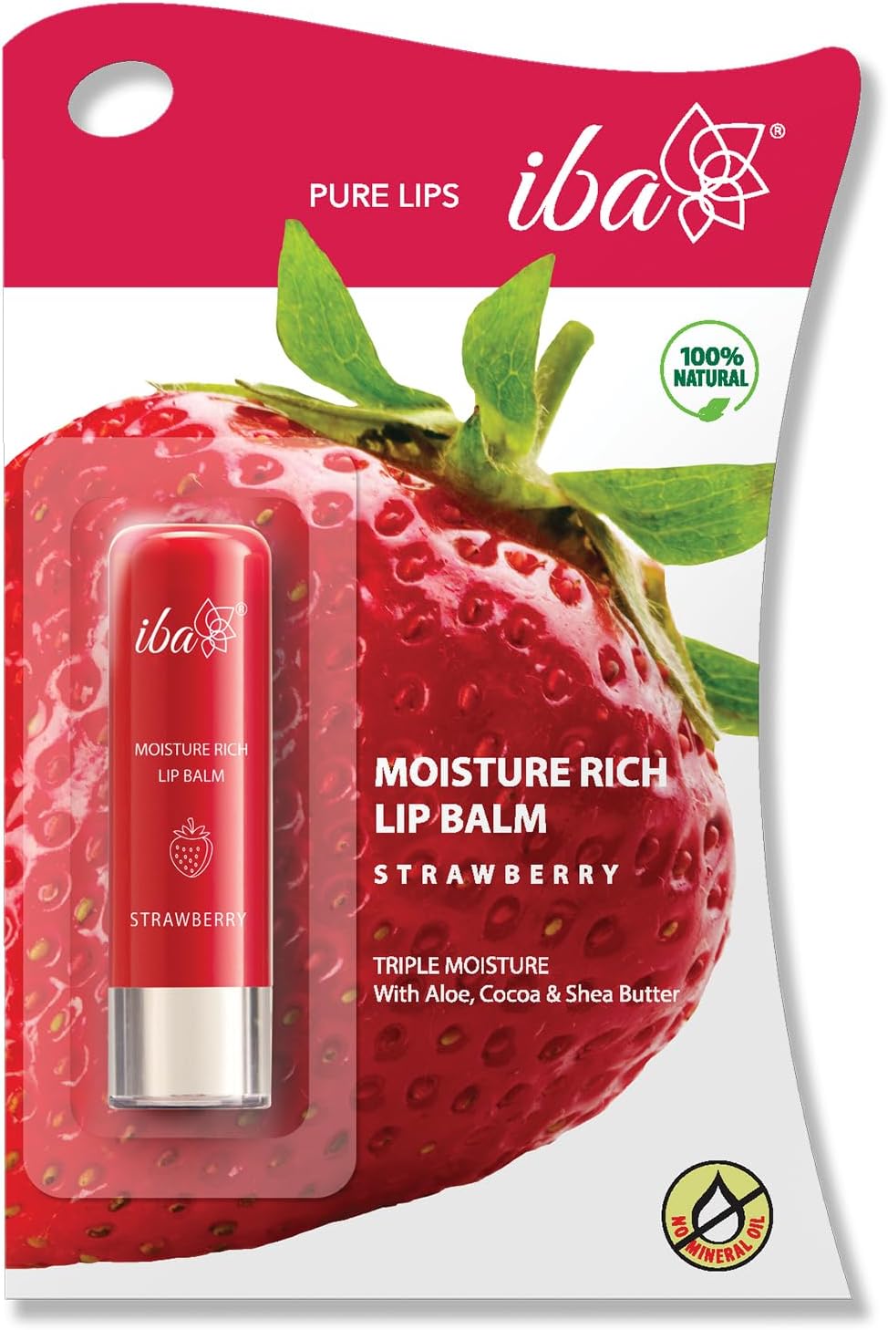 Halal Care Moisture Rich Lip Balm (Strawberry)