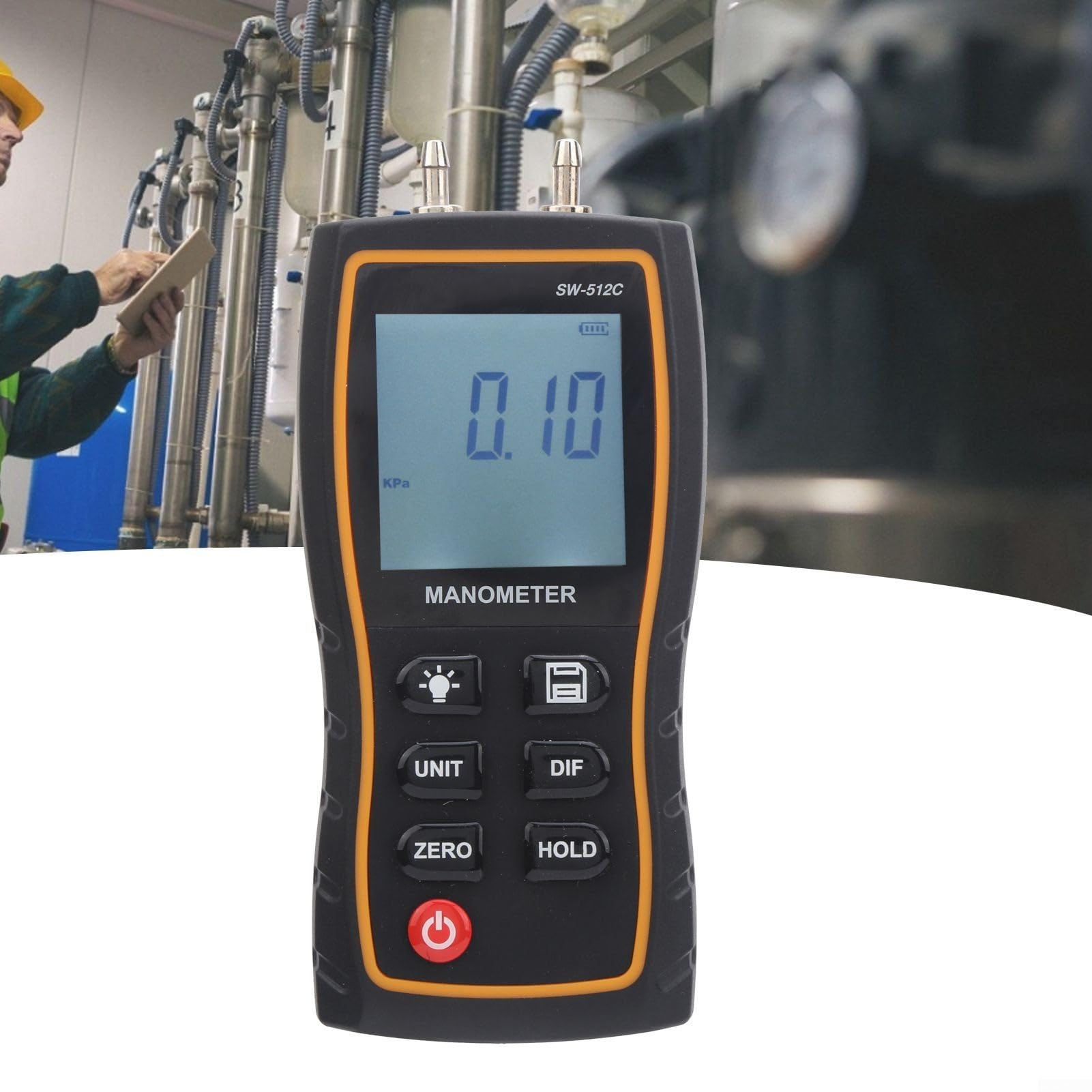 Manómetro Diferencial Digital ±3.45kPa Alta Precisión(SW512C)