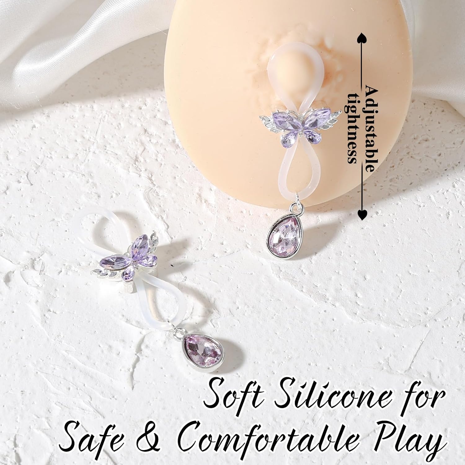 Nipple Clips Body Jewelry Non Piercing image 5