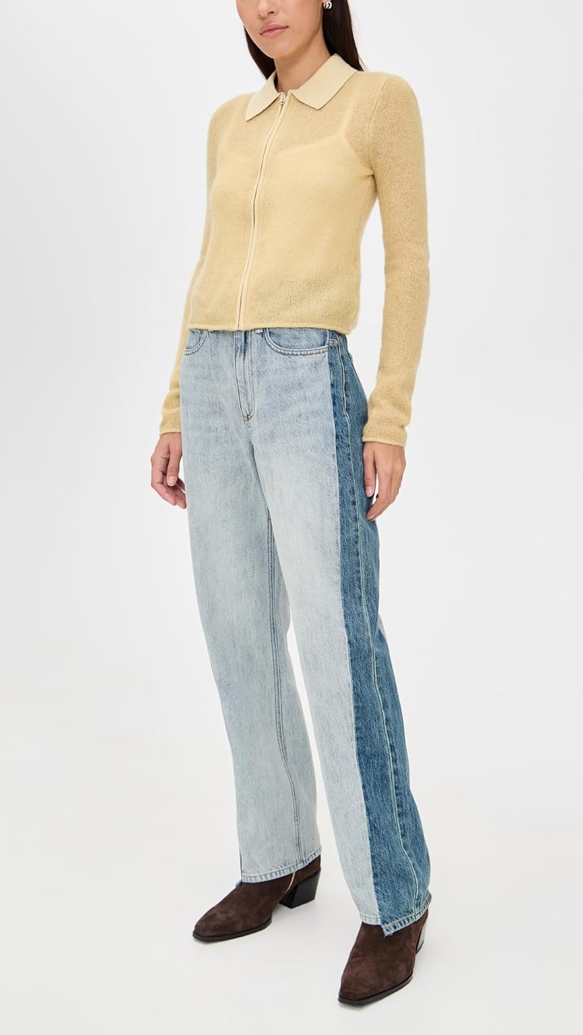 rag & bone Women's Shea High Rise Ankle Straight Jeans - Image 5