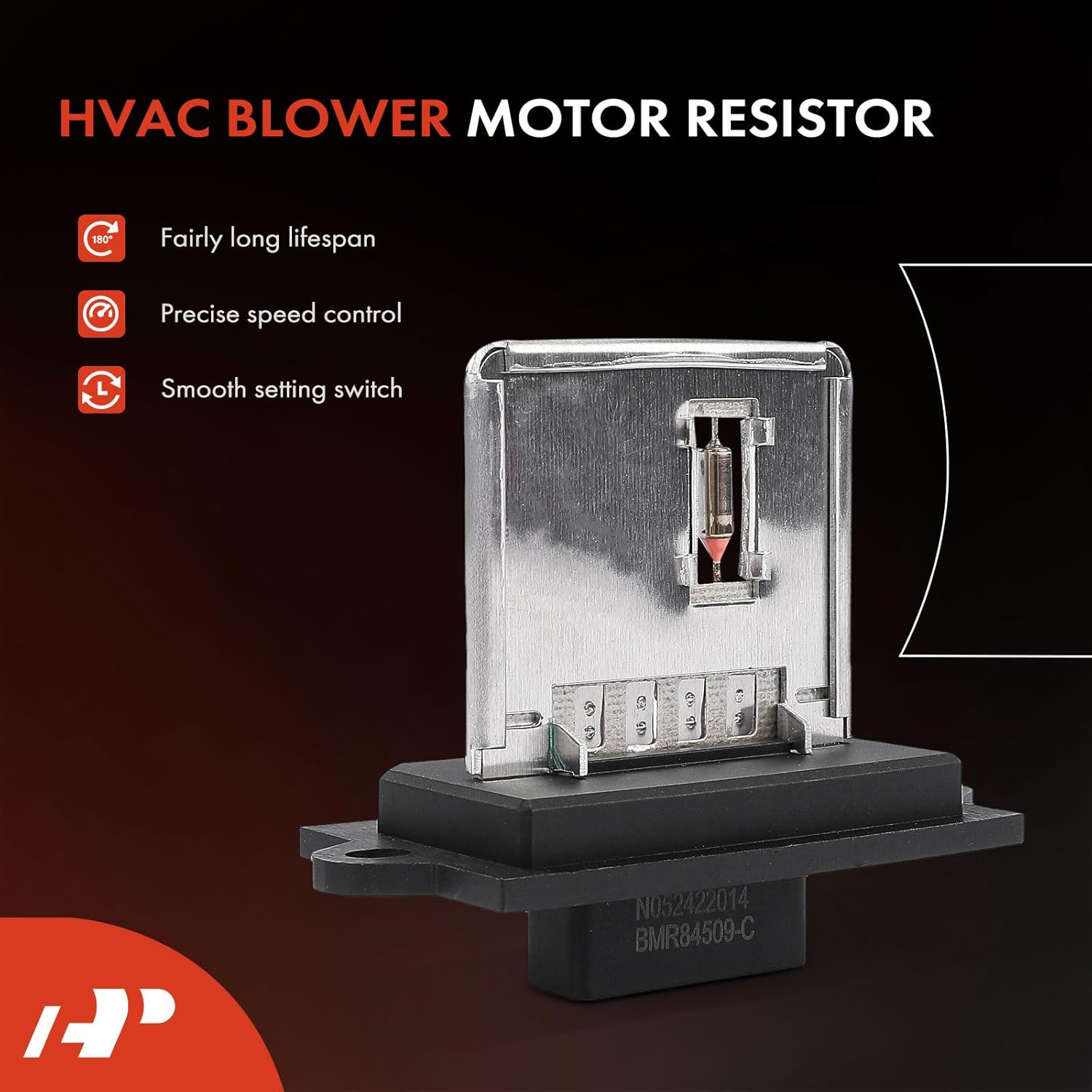 A-Premium Front HVAC Blower Motor Resistor Compatible with Subaru Forester 2009-2018, Impreza 2012-2016, XV Crosstrek 2013-2015, Crosstrek 2016-2017, WRX STI 2013-2014 - Replace# 72226FJ000