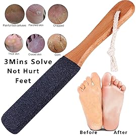 Kinepi Foot File Callus Remover Foot Scrubber,Professional Pedicure Foot Rasp Removes Cracked Heels,Dead Skin,Corn,Hard Skin,Pumice Stone for Scraper File Brush Tools for Wet and Dry Feet
