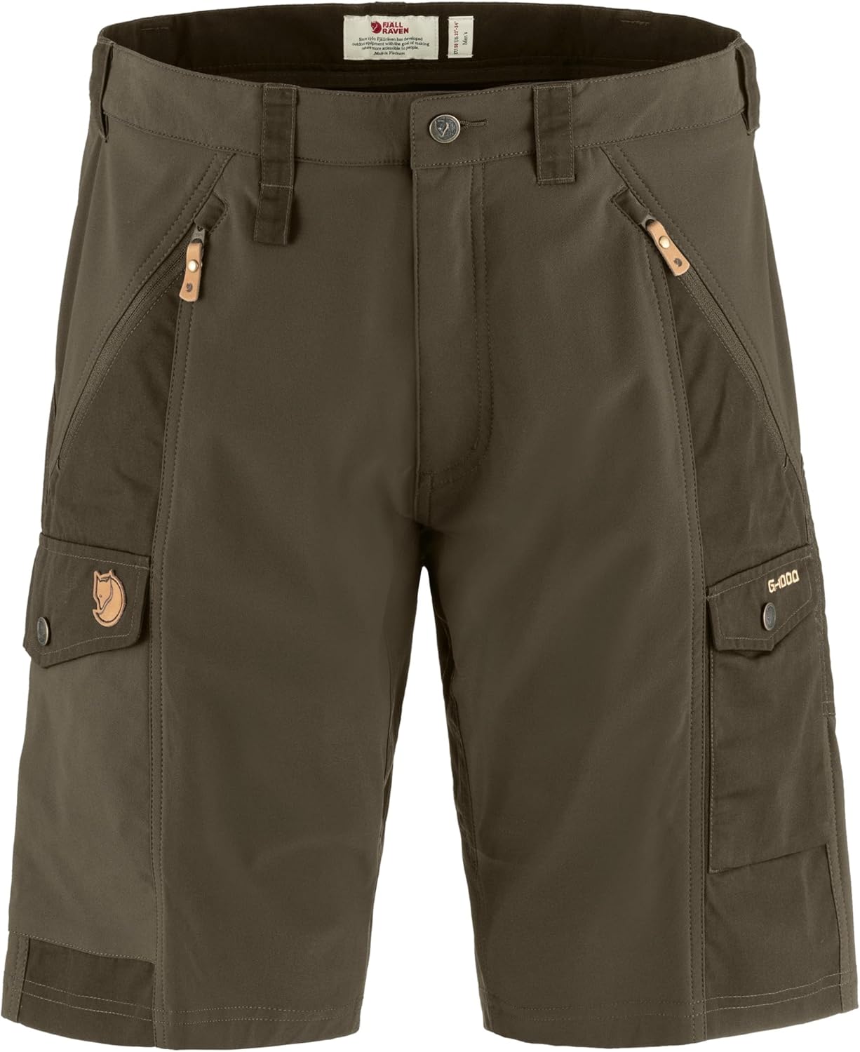 Fjällräven Abisko Men's Shorts - Stretch Panels, Reinforced Areas, Durable Fabric - Hiking, Trekking