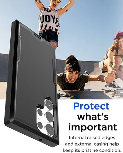 Miniatura 3 de AICase Funda para Samsung Galaxy S23 Ultra, resistente protección contra caídas, cuerpo completo, resistente, a prueba de golpes, militar,